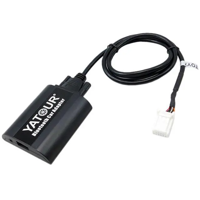 Alt view image 2 of 5 - Bluetooth Car Adapter Music CD Changer 6+6PIN CDC Connector for Toyota/Lexus