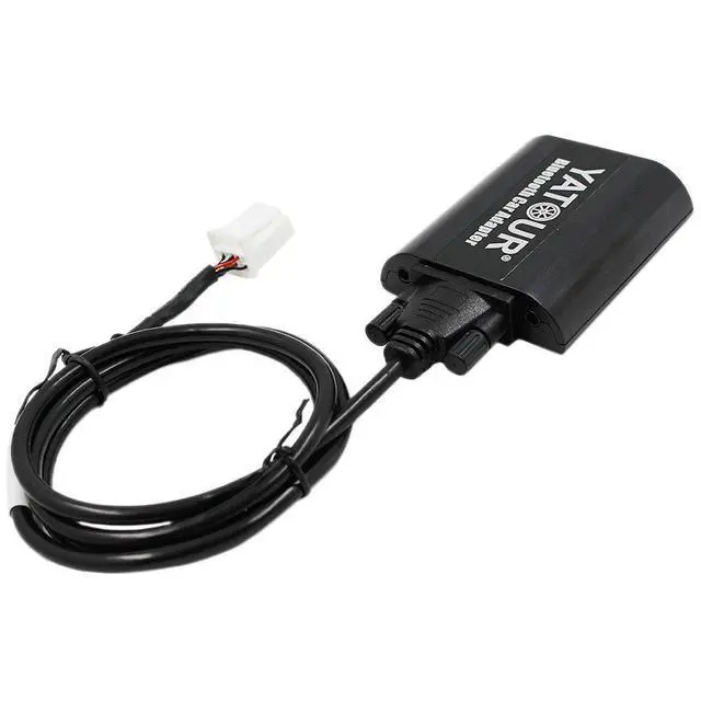 Alt view image 3 of 5 - Bluetooth Car Adapter Music CD Changer 6+6PIN CDC Connector for Toyota/Lexus