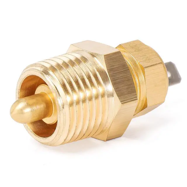 Alt view image 4 of 6 - Fan Temperature Switch 200°F On 185°F Off, 3/8" NPT Thread | Electric Engine Cooling Fan Thermostat Temp Sensor Switch for Fans 10" 12" 14" 16"