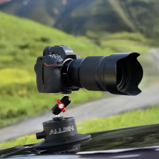Alt view image 4 of 6 - Smart Suction® SNAP Camera Mount, Model SB-03, Compatible with DSLR, Mirrorless, Compact, DJI, Insta360, and GoPro-Style Action Cameras