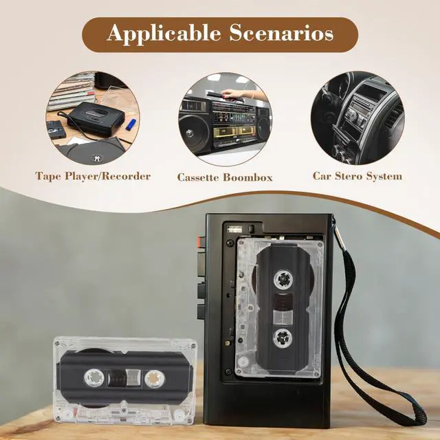 Alt view image 5 of 6 - 20 Pcs Audio Tape Blank Cassette Tape for Mixtape Cassette Tape Tapes for Recording 30 Minute Cassettes 30 Min Recording Time Tapes Standard Size Cassettes Low Noise Tape