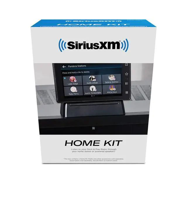 Alt view image 4 of 4 - SXDH4 Home Kit - Home Kit for Dock & Play for Sirius & SXM Models + Tour