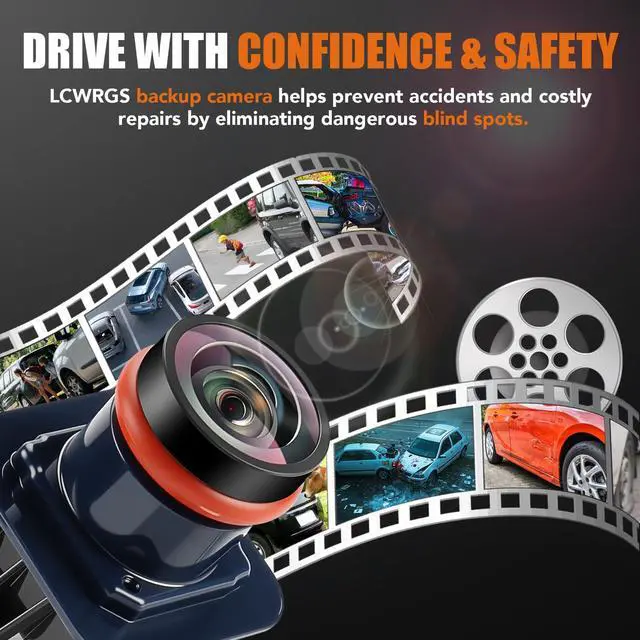 Alt view image 6 of 6 - Reverse Backup Camera for Ford Taurus 2013 2014 2015 2016 2017 2018 2019 | Night Vision Wide-angle Rear View Back Camera Parking Assist Plug-and-Play Installation Replacement# DG1Z19G490A, EG1Z19G490A