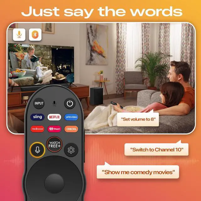 Alt view image 4 of 6 - XRT270 Bluetooth Voice Remote for VIZIO Smart TV Remote Control, Universal Replacement for Vizio XRT260 XRT140 XRT136 FHD 4K QLED UHD Quantum Pro Smartcast D, E, M, P, V, PX Series Smart TVs