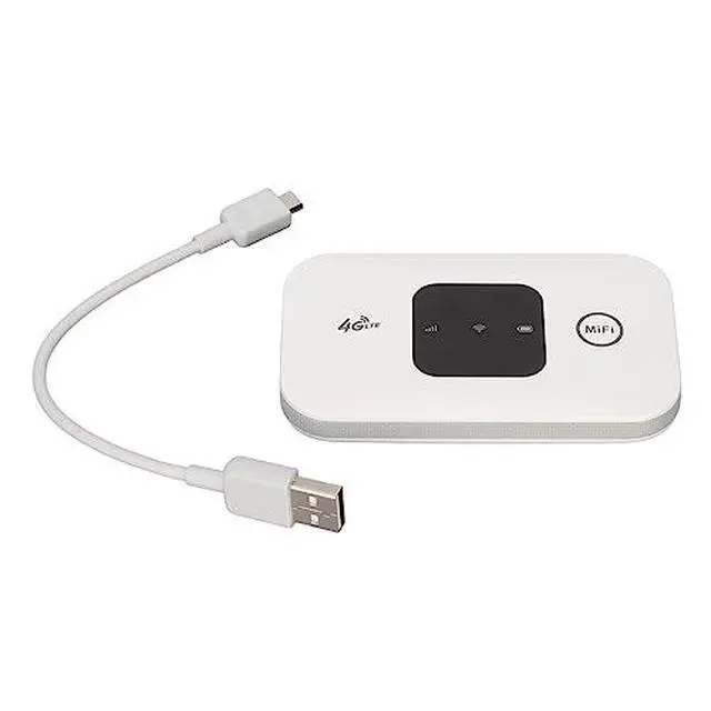 Alt view image 2 of 6 - Mobile Hotspot, Portable Travel Router 300Mbps High Speed SIM Card (Not Provide) Hotspot Device 4G Strong Coverage Mobile Internet Router for Car Home Office Travel