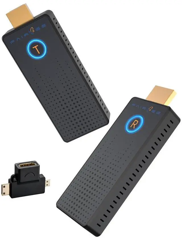 Main image of Wireless HDMI Transmitter and Receiver 4K, Wireless Hdmi True UHD 4-K Input & 4K Output, Plug & Play, 98ft Range, Dual Band 2.4G/5G, for Laptop/PC/TV Box to HDTV/Projector, No App Needed
