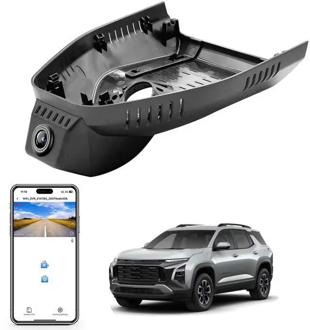 Main image of 4K Dash Cam for Chevy 4th Gen Equinox 2025 2026(Model C) | AWD/FWD ACTIV LT RS, UHD 2160P Video, OEM Look, Free App & Wifi, GPS, 64GB Card