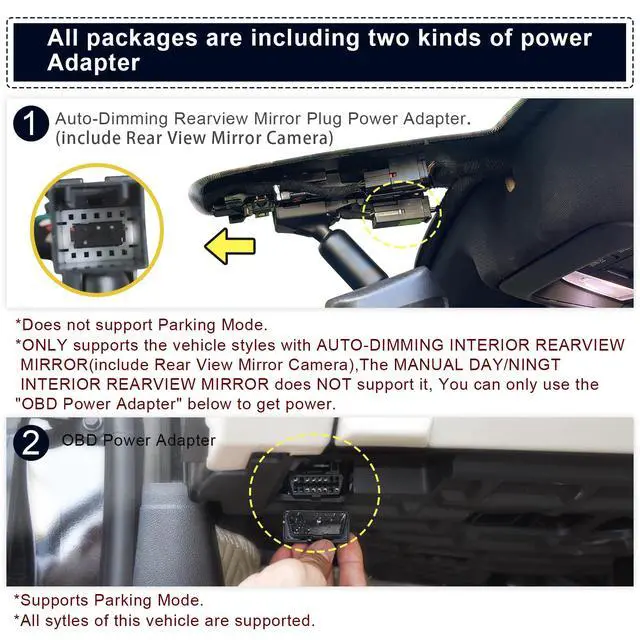 Alt view image 6 of 6 - 4K Dash Cam for Chevy 4th Gen Equinox 2025 2026(Model C) | AWD/FWD ACTIV LT RS, UHD 2160P Video, OEM Look, Free App & Wifi, GPS, 64GB Card