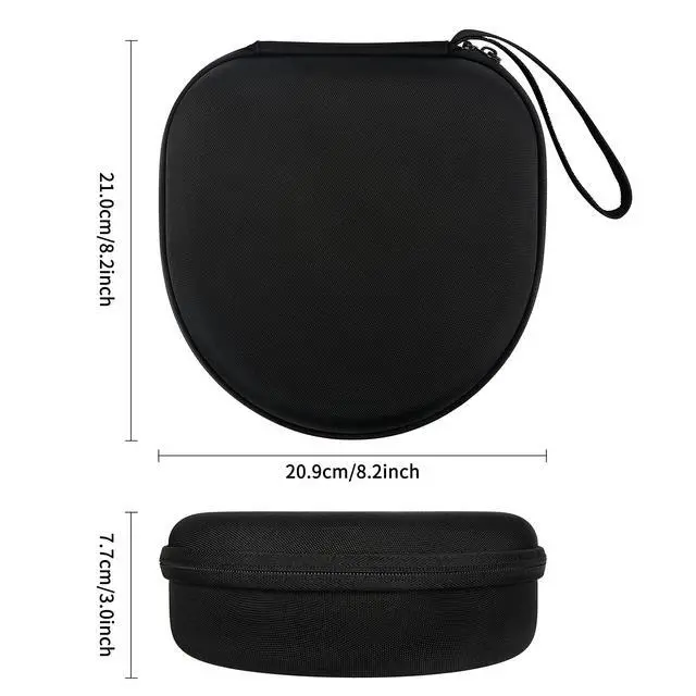 Alt view image 5 of 6 - Case for Sony WH-CH720N / WH-CH710N /WH-CH700N Headphone, Travel Protective Cover Storage Bag (Black)