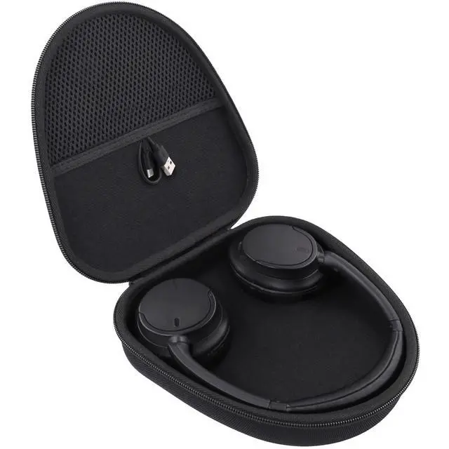 Alt view image 2 of 6 - Hard Case for Sony WH-CH720N/WH-CH710N/WH-CH520/WH-1000XM6 Headphones | Compatible with Sony CH720N/CH710N/CH520/1000XM6/1000XM5/ULT WEAR Noise Canceling Bluetooth Headphones, Black Case