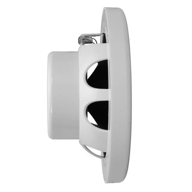 Alt view image 5 of 6 - Marine Audio Speakers, 80 Watts, 6.5 Inch, Water Resistant, UV-Resistant, with Metallic Dome Tweeter, High-Performance Marine, RV & Vehicle Upgrade (White)