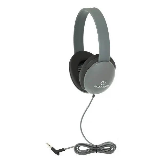 Alt view image 2 of 6 - Heavy-Duty Kids Headphone with Tri-Shield Chew-Resistant Cord, Adjustable Headband, Padded Ear Cushions, and Storage Bag, Pack of 10