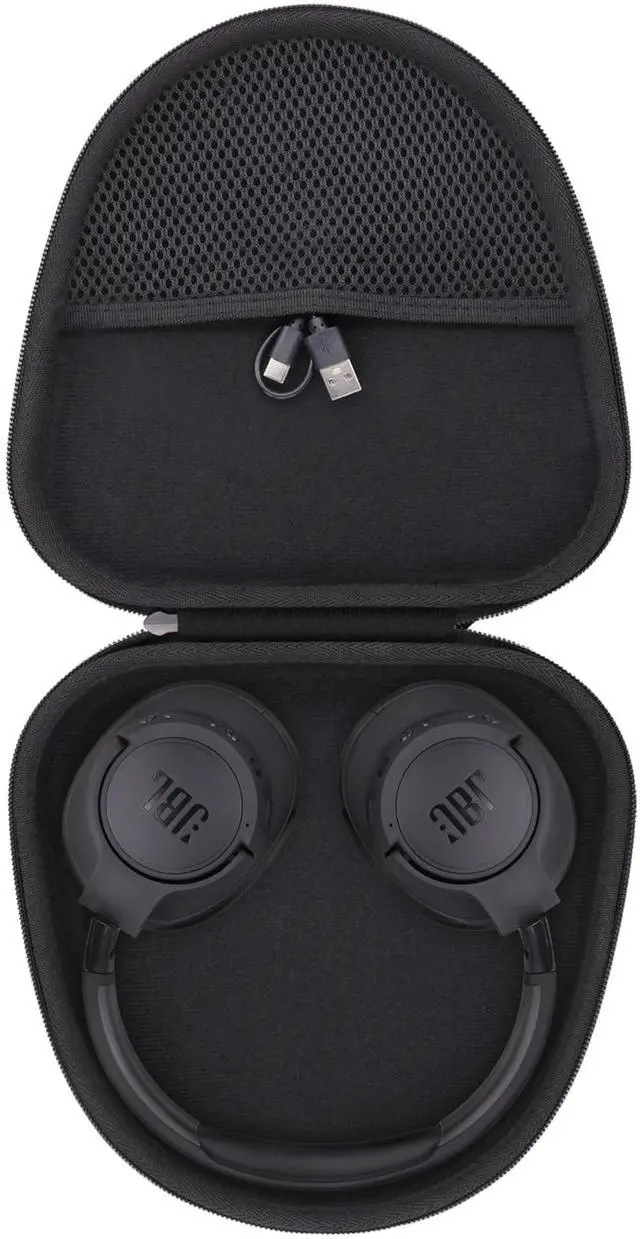 Main image of Hard Case for JBL Tune 510BT/560BT/710BT/720BT/660NC/760NC Headphones | Compatible with JBL Tune/Live series headphones, Protective Storage, Shockproof, Portable Carrying Box, Black Case