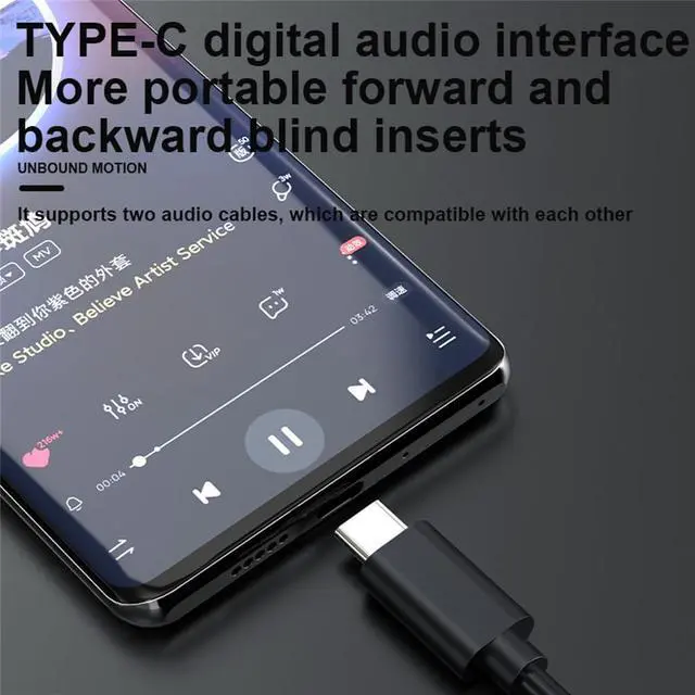 Alt view image 4 of 6 - Wired Bone Conduction Bluetooth Headphones with 3.5Mm/Typec Wires,Open-Ear Bluetooth 5.3 Headphones with Microphone, IPX4 Waterproof Earphones for Cycling Workout Hiking