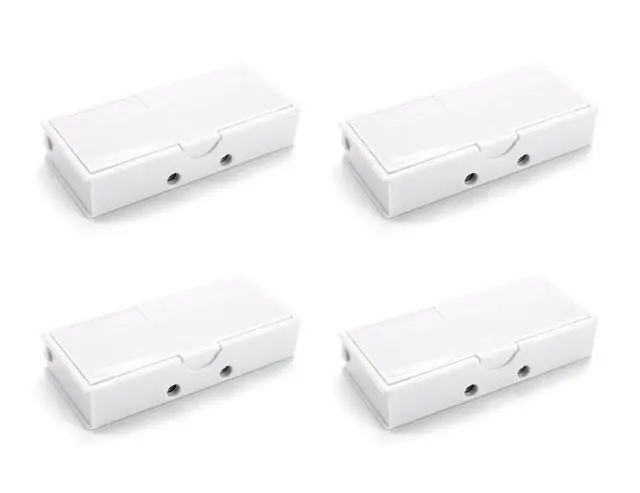 Alt view image 3 of 6 - Ghost Wire 2.0, Super Flat Adhesive Speaker Wire Kit with 4 Terminal Blocks, 50 ft,16 AWG, 2 Conductor, White