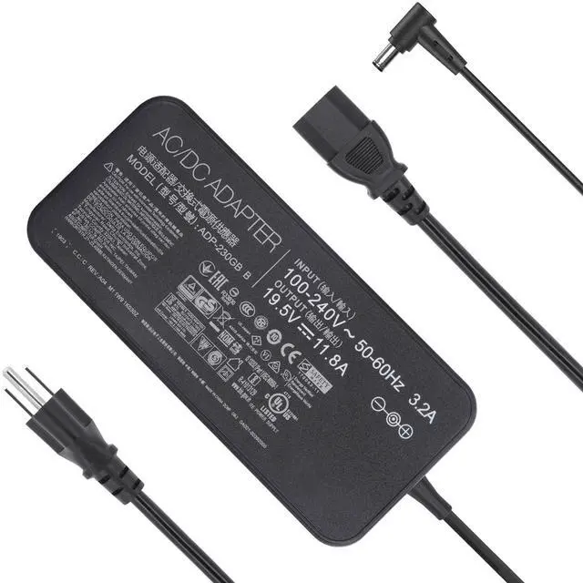Main image of 230W 11.8A 19.5V ADP-230GB B AC Charger for ASUS ROG Zephyrus S GX531GM GX502GW GX701GX GX501 GU501G GU501GM GU501 GU502GV ROG Strix GL703 GL504GM GL704GM Gaming Laptop Power Supply Adapter Cord