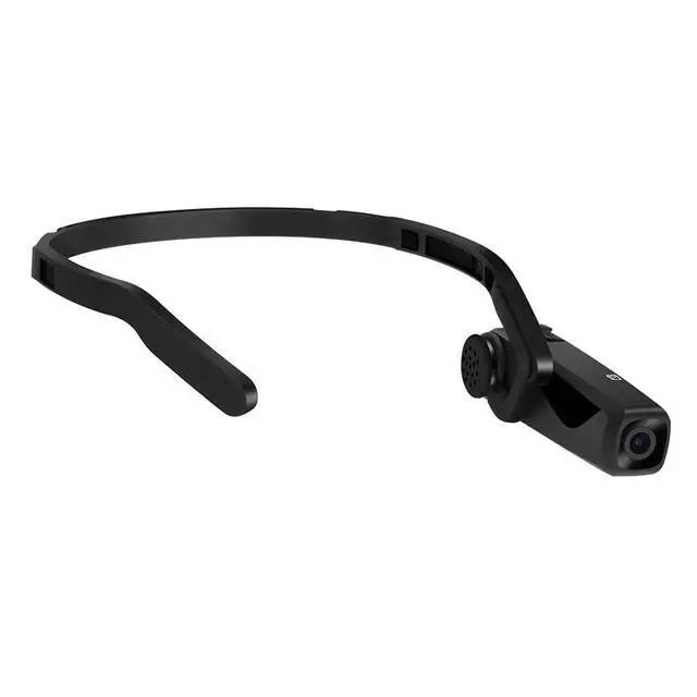 Alt view image 5 of 6 - EP6 Plus Vlog Camera 4K Camcorder Hands Free Lightweight Mini Wearable Video Camera Full HD 1080P 60FPS WI-Fi APP Connection Recorder- Black