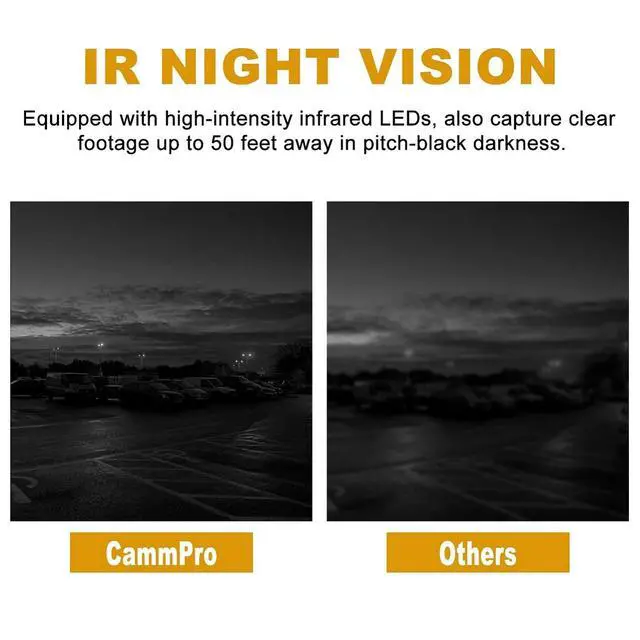 Alt view image 5 of 6 - 1296P HD Police Body Camera,32G Memory,CammPro I826 Premium Portable Body Camera,Waterproof Body-Worn Camera with 2 Inch Display,Night Vision,GPS for Law Enforcement Recorder,Security Guards,Personal