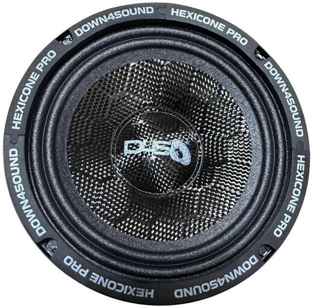 Main image of Hexicone PRO 6.5" All SZN Carbon Fiber Pro Audio Speaker 200W RMS 4 Ohm