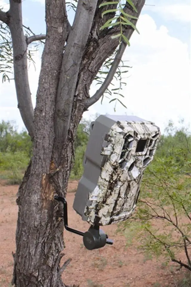 Alt view image 3 of 3 - Products Economy Trail Camera Holder Bundle (HME) | Economy Holders, 220 Degree Vertical Tilt, Fits Cameras with 1/4-20 Threaded Insert, Metal Construction