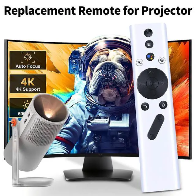 Alt view image 2 of 6 - New Replacement Remote Control Compatible with XGIMI Halo/Halo+ Elfin/Mogo Pro/Mogo Pro Plus Projector