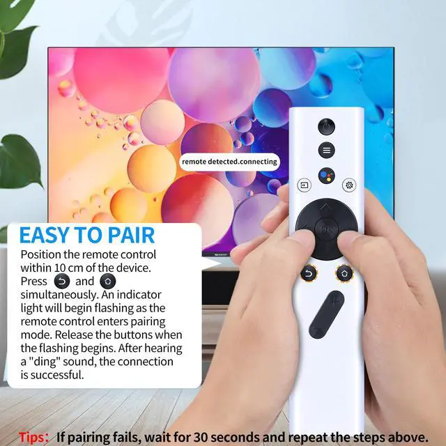 Alt view image 3 of 6 - New Replacement Remote Control Compatible with XGIMI Halo/Halo+ Elfin/Mogo Pro/Mogo Pro Plus Projector