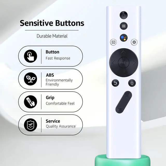 Alt view image 6 of 6 - New Replacement Remote Control Compatible with XGIMI Halo/Halo+ Elfin/Mogo Pro/Mogo Pro Plus Projector