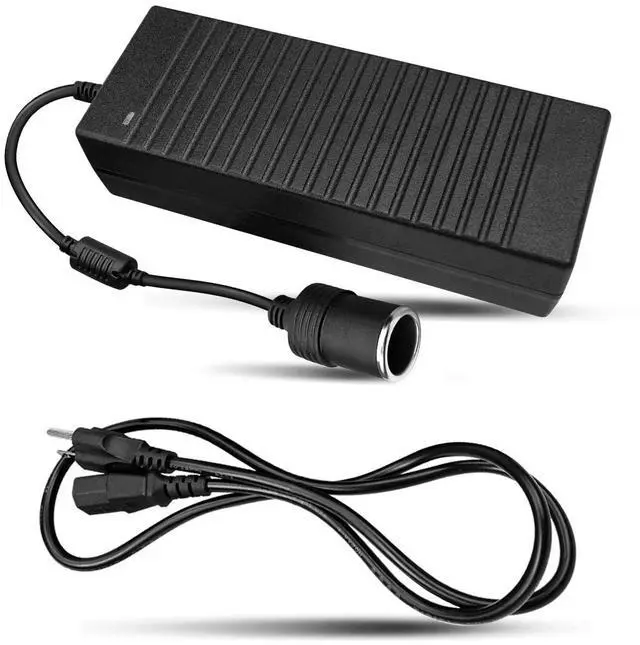 Main image of 180W AC to DC Converter 110V-240V to 12V 15A Power Supply Adapter | Features Cigarette Lighter Socket for Inflator Pumps, Car Refrigerators, Car Vacuum Cleaners, Car Fans, Convenient Connection