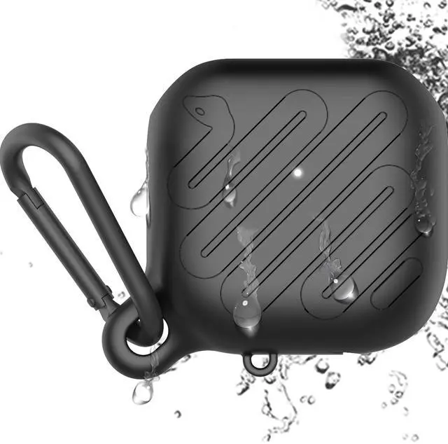 Main image of Waterproof Case for AirPods 4 Case 2024 (Black)