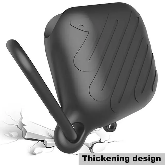 Alt view image 4 of 6 - Waterproof Case for AirPods 4 Case 2024 (Black)