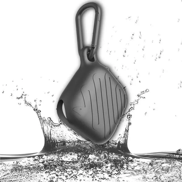 Alt view image 5 of 6 - Waterproof Case for AirPods 4 Case 2024 (Black)
