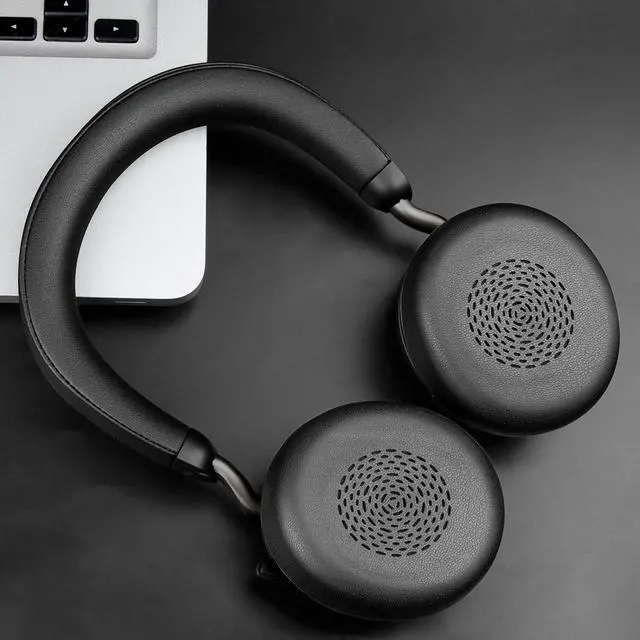 Alt view image 3 of 6 - Ear Cushions for Jabra Evolve2 75 - Black | (Not Fit Evolve 75), Earpads for Evolve2 75 On-ear Headphones