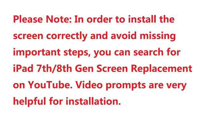 Alt view image 2 of 6 - for iPad 7 7th / 8 8th Gen Screen Replacement 2 Pack Digitizer 2019/2020 10.2 Inch, for 7th 8th Generation A2197 A2198 A2200, A2270 A2428 A2429 A2430 Touch Glass with Home Button (Black)