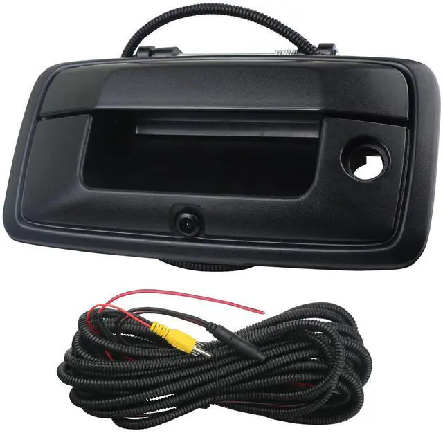 Main image of Backup Camera Tailgate Handle Rear View Camera Liftgate Latch Handle with Keyhole Compatible with 2016-2019 Chevrolet Chevy Silverado GMC Sierra