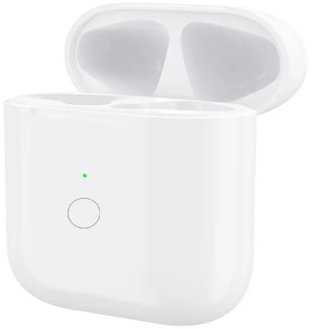 Main image of Wireless Charging Case Only for AirPods 1st 2nd gen , Charger Case Compatible with AirPods 1/2 Gen Replacement Charger Cases, Support Bluetooth Pairing&Sync Button, Earbuds Not Included