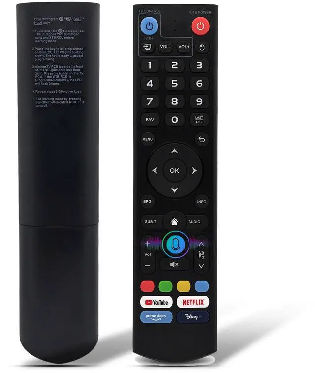 Main image of New V3 Pro Voice Remote Control Replacement for vSeeBox V1/V2,V1/V2/V3/V5 Pro,V3 Plus/Elite/Max| Voice Remote Control