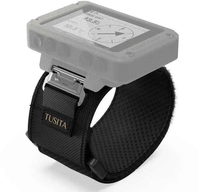 Main image of Wrist Straps Compatible with Garmin Foretrex 601 701 801 901 Wrist-Mounted GPS - Tactical Black