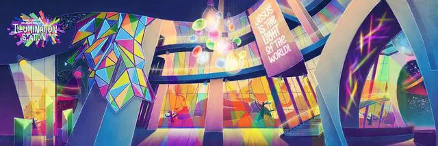 Main image of VBS 2026 Illumination Station Super Duper Sized Backdrop