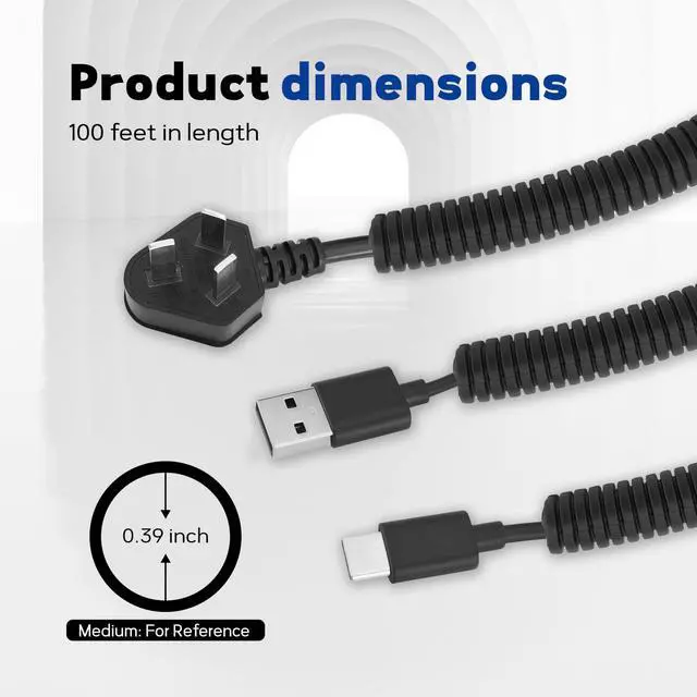 Alt view image 2 of 6 - 100 FT - 3/8 inch Flame Retardant Split Wire Loom Tubing with Installation Tool - Protect Wires from Rabbits, Cats and Other Pets - Black