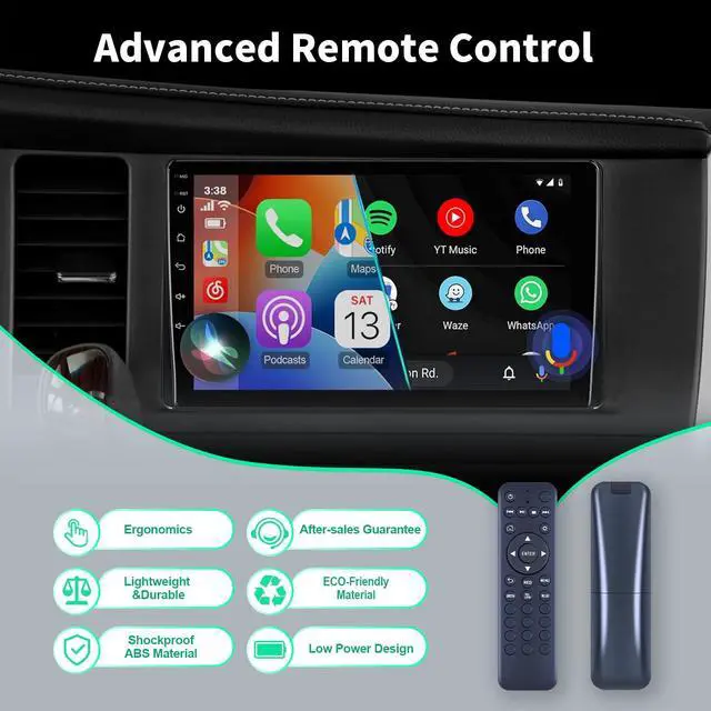 Alt view image 4 of 6 - New Replacement 2018-2024 Remote Control fit for Honda Odyssey Elite/Touring/EX-L/EX Rear DVD Entertainment 2018 2019 2020 2021 2022 2023 (Remote Part Number: 39560-THR-A020-M1)