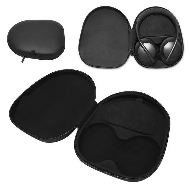 Alt view image 2 of 6 - Headphones Case for NC700 Headphones, Replacement Protective Hard Case Travel Carrying Bag with Cable Storage for NC700 700 QC35 Gaming QC35II QC35 QC25 QCSE AE AE2 AE2I AE2W