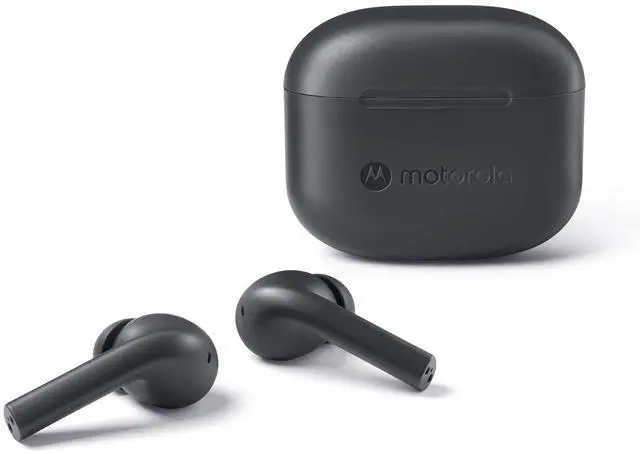 Main image of Motorola Moto Buds 065 - True Wireless, Ear Buds, Noise Isolation and 17 Hours Playtime, Touch Control on Both Earbuds, IPX4 Water Resistant, ENC mic for Clear Voice Calls. (Moonless Night)