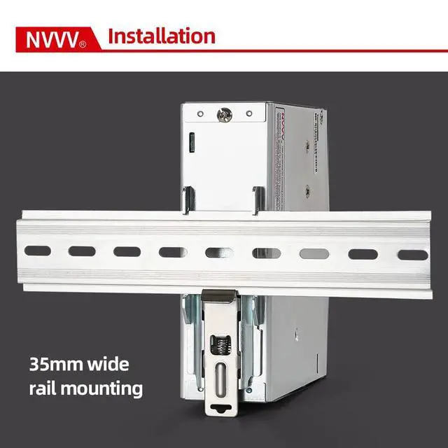 Alt view image 4 of 6 - WDR-120-24 24V, Input:200~500VAC,Output:24VDC 5A, 120W Industrial DIN Rail Power Supply AC to DC Converter