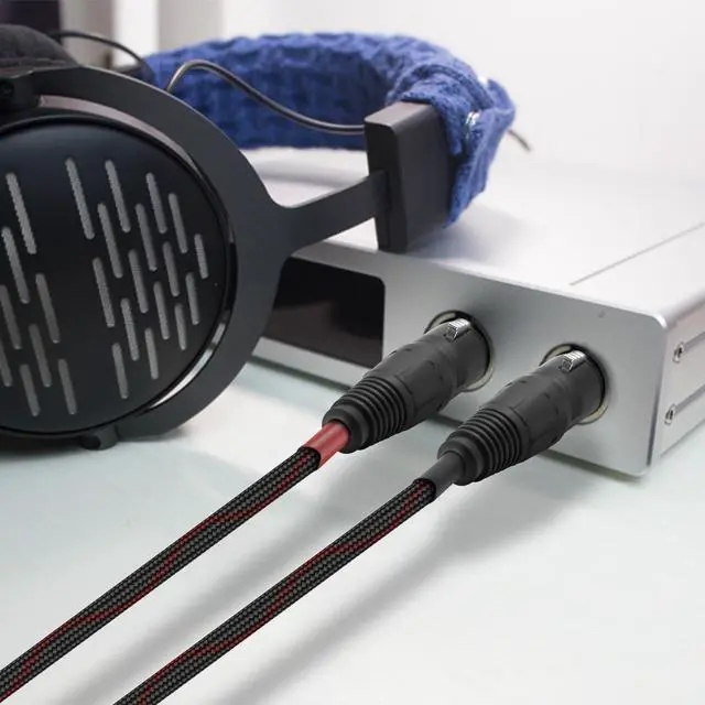 Alt view image 5 of 6 - 4.4mm to Dual XLR 3 Pin Balance Female Headphone Audio Splitter | Adapter Cable HiFi for PHA2A WMLA ZX300A DAC AMP - 0.5M/1.6FT (4.4mm to 2*XLR Female)
