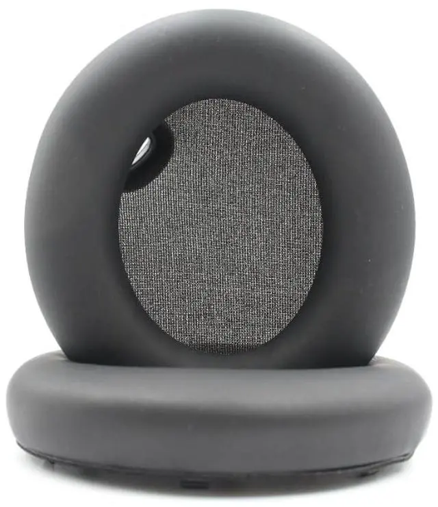 Main image of Replacement Ear Pads for Anker Soundcore Space One Headphones Black | Soft high-quality protein leather / Slow recovery memory foam ear pads / Ear cover