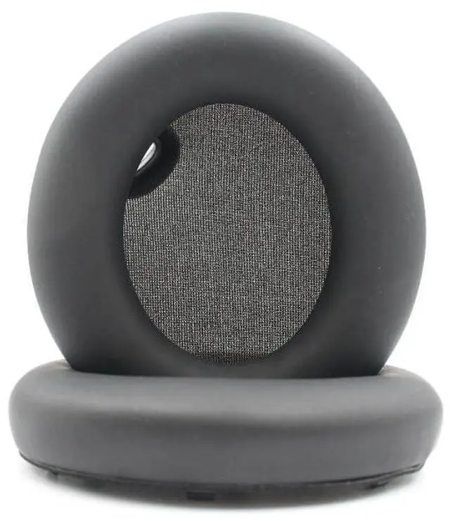 Alt view image 2 of 6 - Replacement Ear Pads for Anker Soundcore Space One Headphones Black | Soft high-quality protein leather / Slow recovery memory foam ear pads / Ear cover