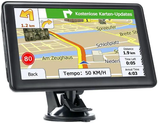 Main image of GPS Navigator for Car, Truck GPS Commercial Drivers 2026,7 inch | Free Maps Updates, with 7 inch TouchScreen, Custom Truck Routing, Spoken Driver Alerts