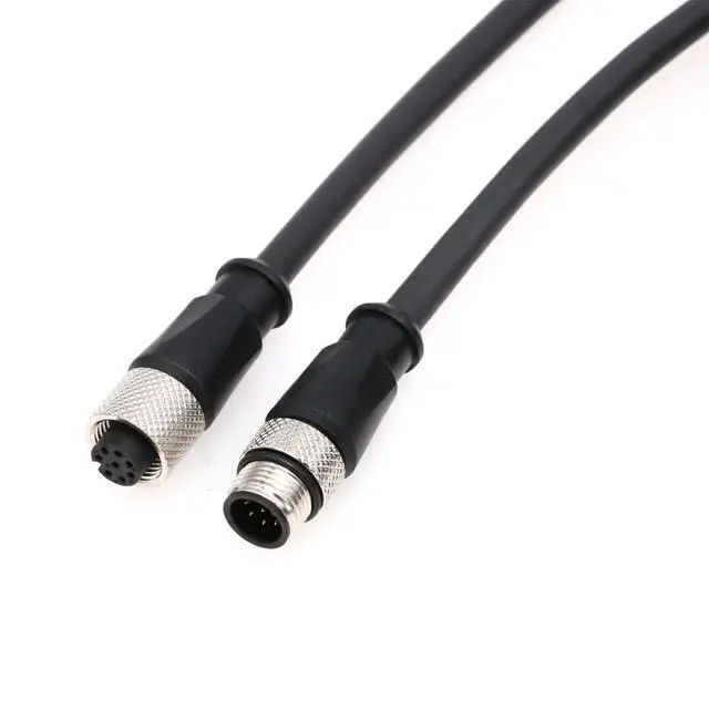 Alt view image 2 of 5 - Ethernet Extension Cable for Humminbird Helix 7 8 9 10 12 15 G2N to Minn Kota Terrova Motor, Fish Finder Network Switch, 8 Pin Male Female, Waterproof 3m