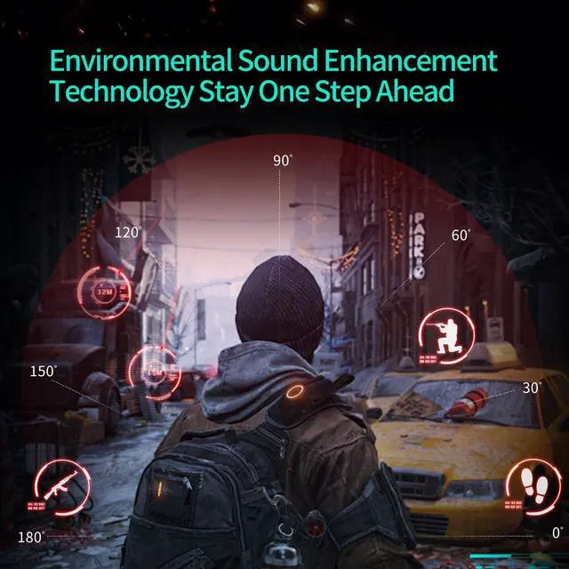 Alt view image 4 of 6 - Saga in-Ear Monitors Headphone, 3.5 mm Jack Gaming IEMs with Mic | Low-Distortion, Co-Tuned for FPS, HiFi Gaming Full-Metal IEM, Stereo Sound Deep Bass Comfort-Fit Earphones