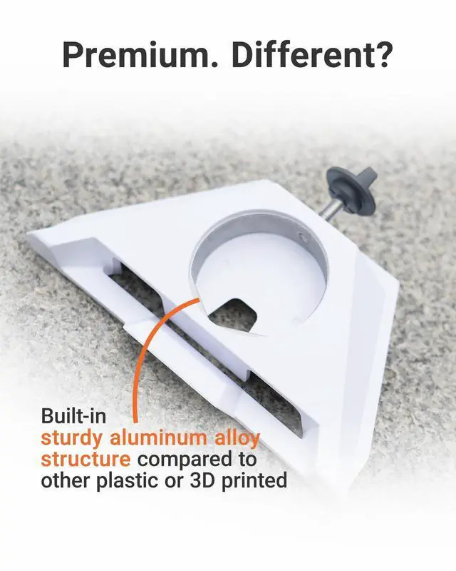 Alt view image 6 of 6 - Starlink Mini Pipe Adapter Kit (Built-in Durable Aluminum Frame) Fits 1/4" Tripod / Pipe / Pole Mount | ORLNK